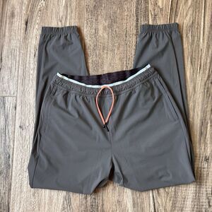 Chubbies Movementum steel Gray joggers pants Sz Medium Pockets Drawstring #68